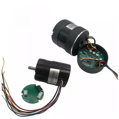12v 24v 36v 48v Fırçasız DC Planet Dişli Motoru Konik Dişli Düşük Gürültü 57MM