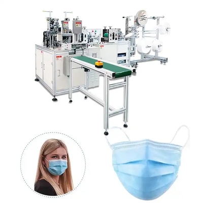 Hastaneler İçin Tam Otomatik Kn95 Tek Kullanımlık Maske Üretim Makinesi