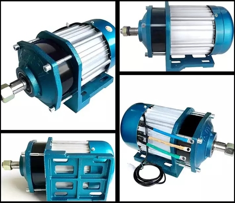 1200W-3000W Fırçasız DC Motor, Üç Tekerlekli Bisiklet Yüksek Güçlü DC Dişli Motoru