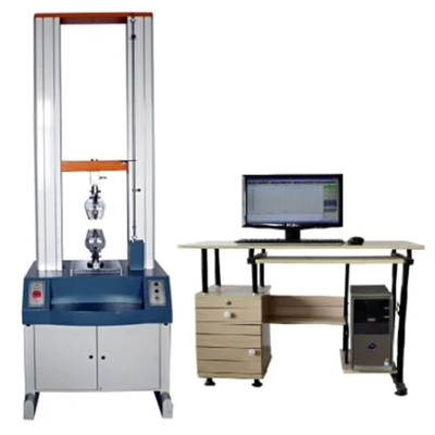 Mikrobilgisayar Üniversal Çekme Test Cihazları AC220V Elektronik Çift Kolon