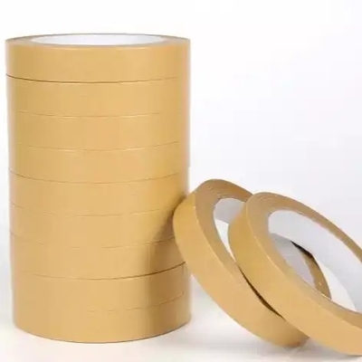 Özel Logo Baskılı Kraft Ambalaj Bandı Kendinden Yapışkanlı Craft Kraft Kağıt Bant OEM