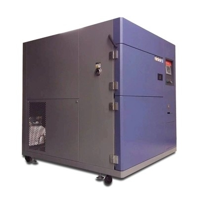 Yaklaşık 100L İki Odalı Termal Şok Odası Sıvı İklimsel Titreşimli OEM