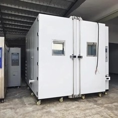 İklim Değişikliğini Simüle Etmek İçin 1800L Walk-In Çevresel Test Odası