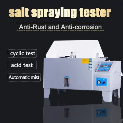 Korozyon Testi İçin Kullanılan Metal Malzemeler Tuz Püskürtme Odası