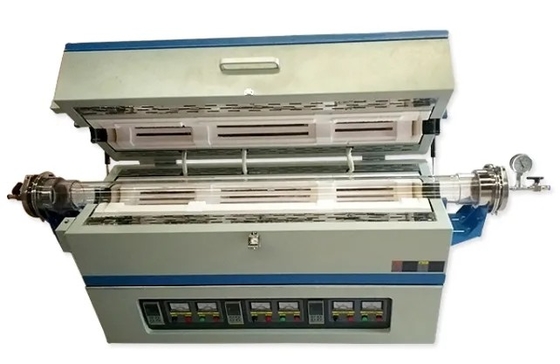 1200 ℃ Yüksek Sıcaklık Üç Sıcaklık Bölgesi Tüp Fırını Özelleştirilebilir