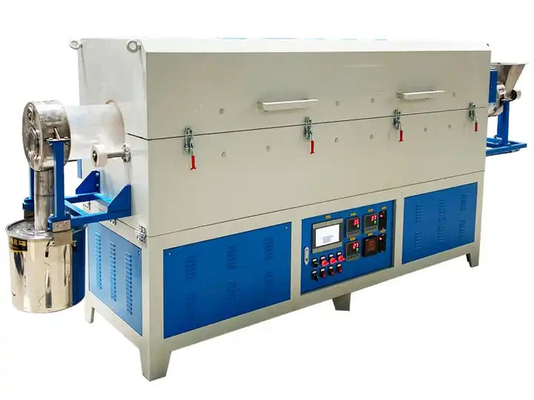 1600 ℃ Çok Sıcaklık Bölgeli Borulu Fırın Bireysel Olarak Kontrol Edilebilir