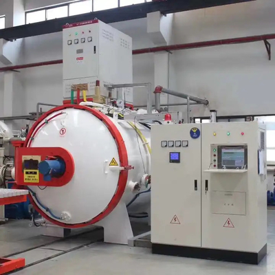 Karbür Isıtma Vakumlu Sıcak Pres Sinterleme Fırını 300 Ton