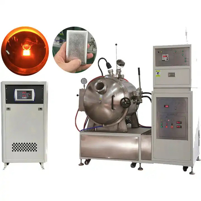 2200°C Yüksek Vakumlu İndüksiyonlu Eritme Makinesi Vakumlu Eritme Fırını CE