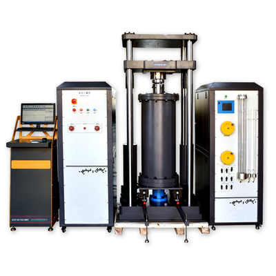 Kaya Ve Kaba Zemin Üç Eksenli Test Aparatı Model GSA-974TB 300x300x600mm