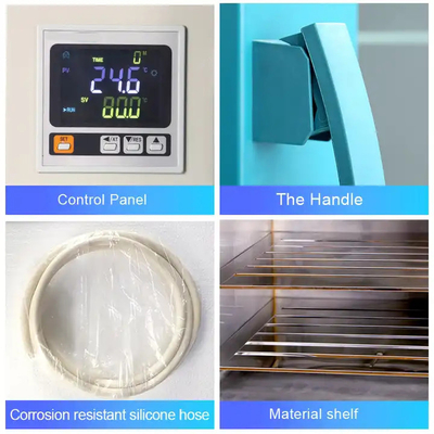 Kuru Isı Sterilizasyonu Vakumlu Kurutma Fırını Sıcaklık Aralığı +10~200°C