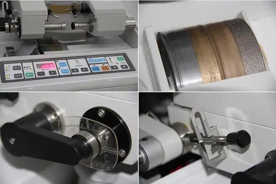 Optik Laboratuvar Makinesi Yarı Otomatik Kenar Makinesi Mevcut Aralık 22mm ~ 100mm