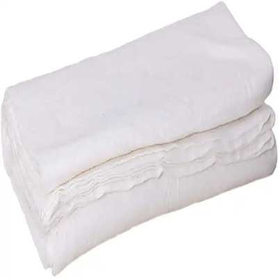 %100 Bambu Nonwoven Kumaş Beyaz Pigment Ürünleri 50 ~ 100m