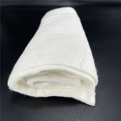 %100 Bambu Nonwoven Kumaş Beyaz Pigment Ürünleri 50 ~ 100m