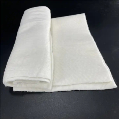 %100 Bambu Nonwoven Kumaş Beyaz Pigment Ürünleri 50 ~ 100m