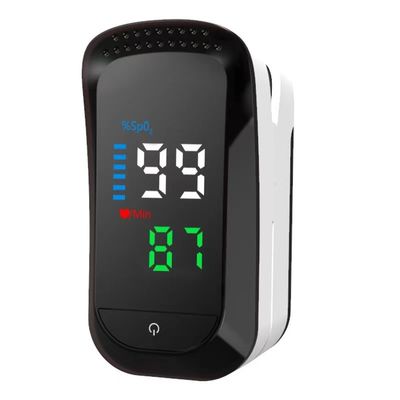 1.5V*2 49.5g Parmak Ucu Nabız Oksimetresi ABS Nabız Monitörü Parmak Klipsi