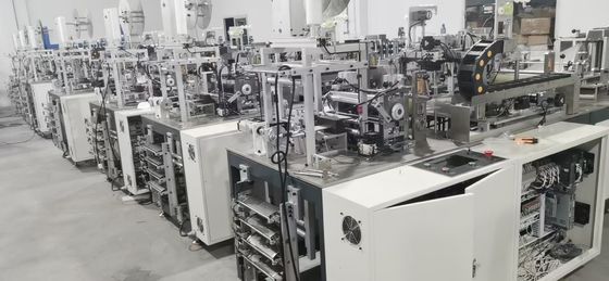 10KW Tek Kullanımlık Tıbbi Maske Üretim Makinesi 80 - 100pcs/dakika