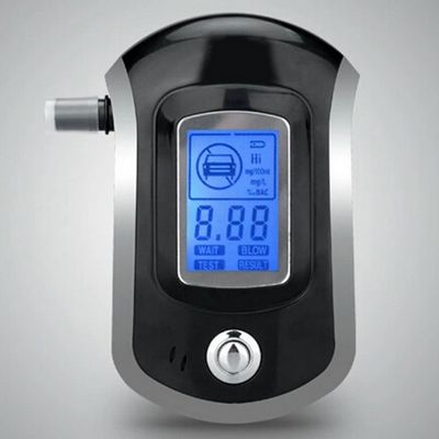 Ağızlık ile LCD Ekran Hızlı Analiz Nefes Alkol Test Cihazı